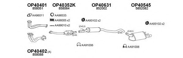 VENEPORTE 770052 Exhaust System
